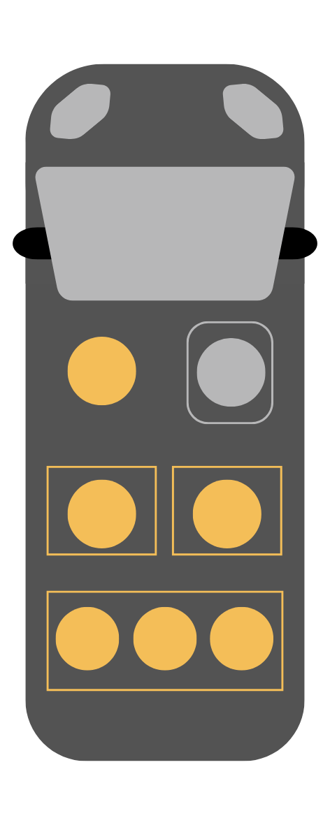 Alphard—Seating diagram