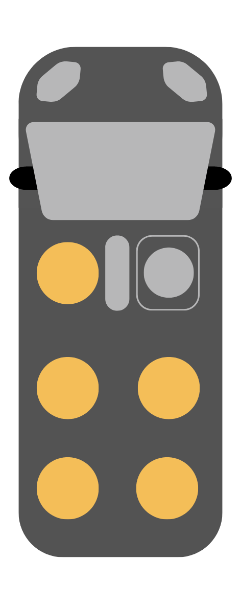 GranAce—Seating diagram