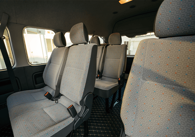 HiAce (14-Seater)—Refer to Figures 2